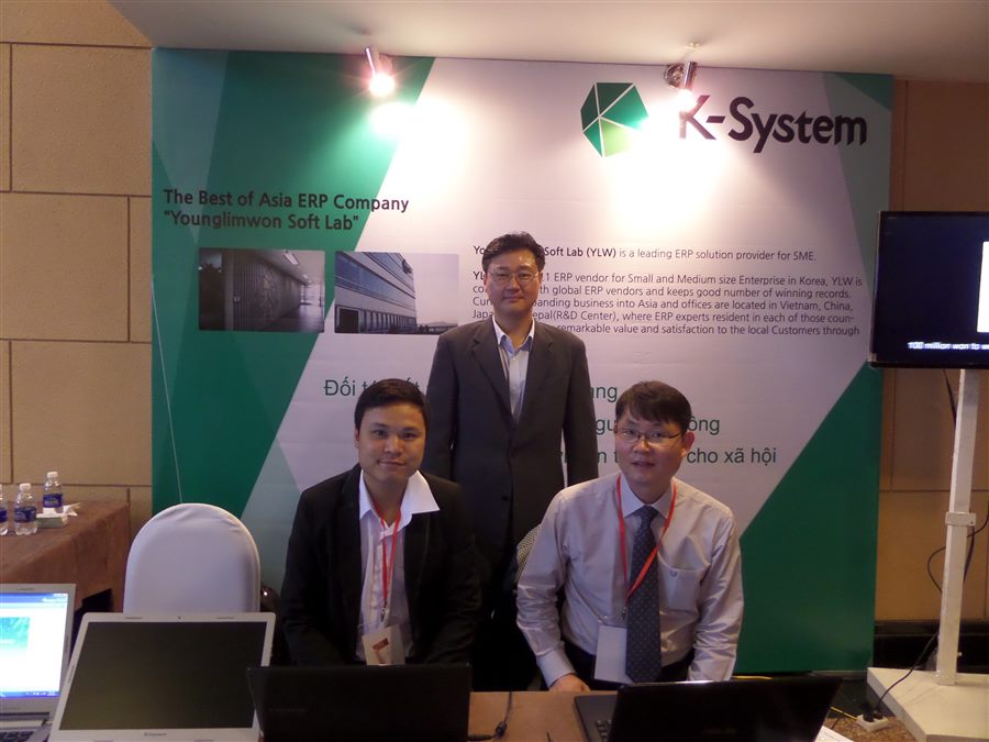 Gian hàng K.System tại Korea ICT Day 2014